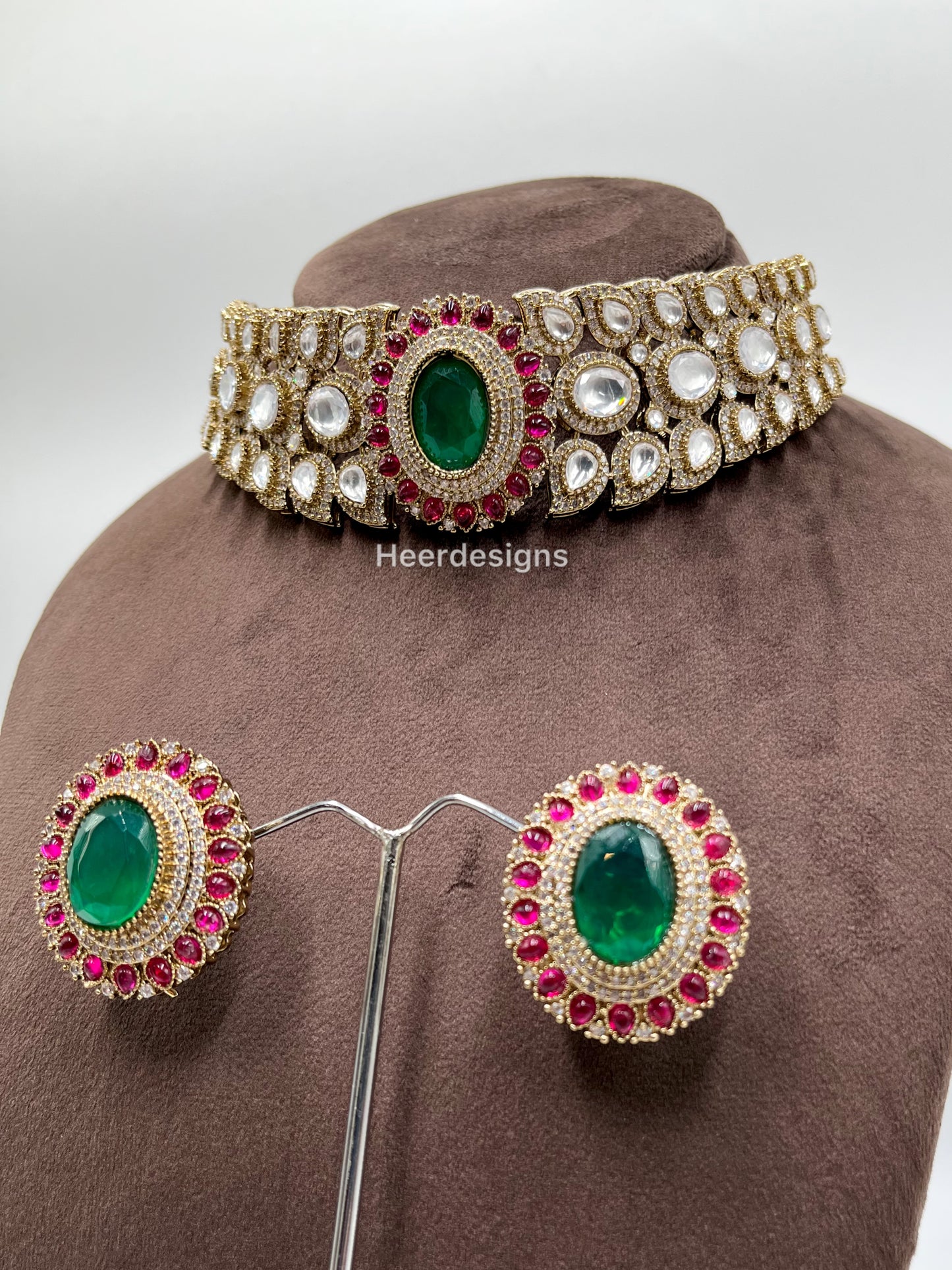 Celestial Kundan Choker Set