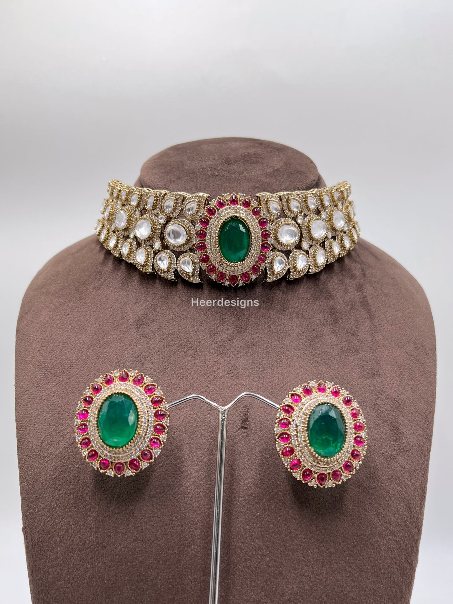 Celestial Kundan Choker Set