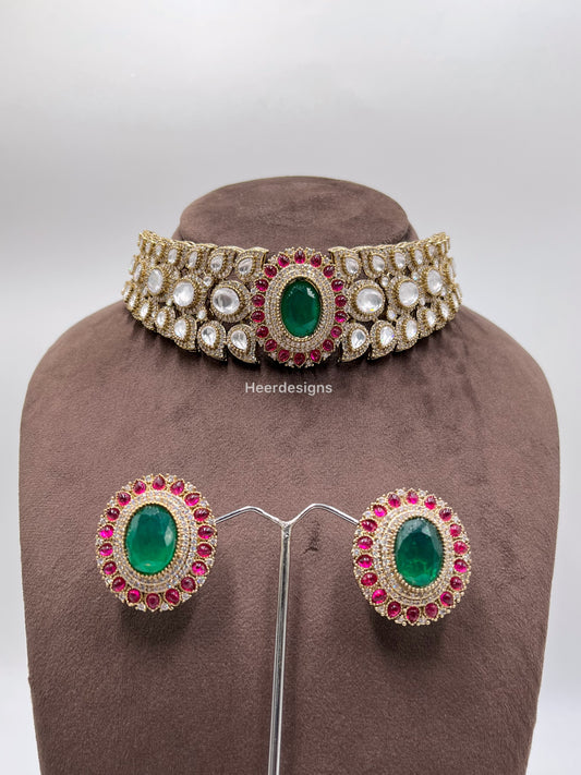 Celestial Kundan Choker Set