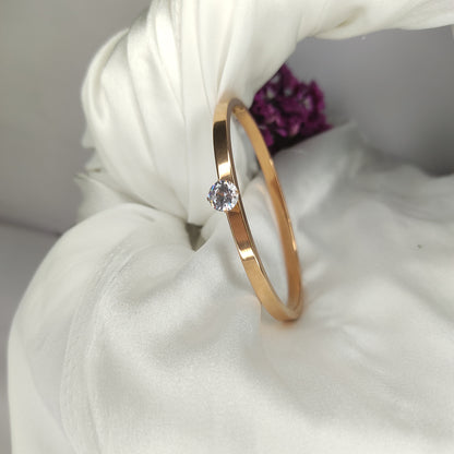 Diamond Rose Gold Bracelet