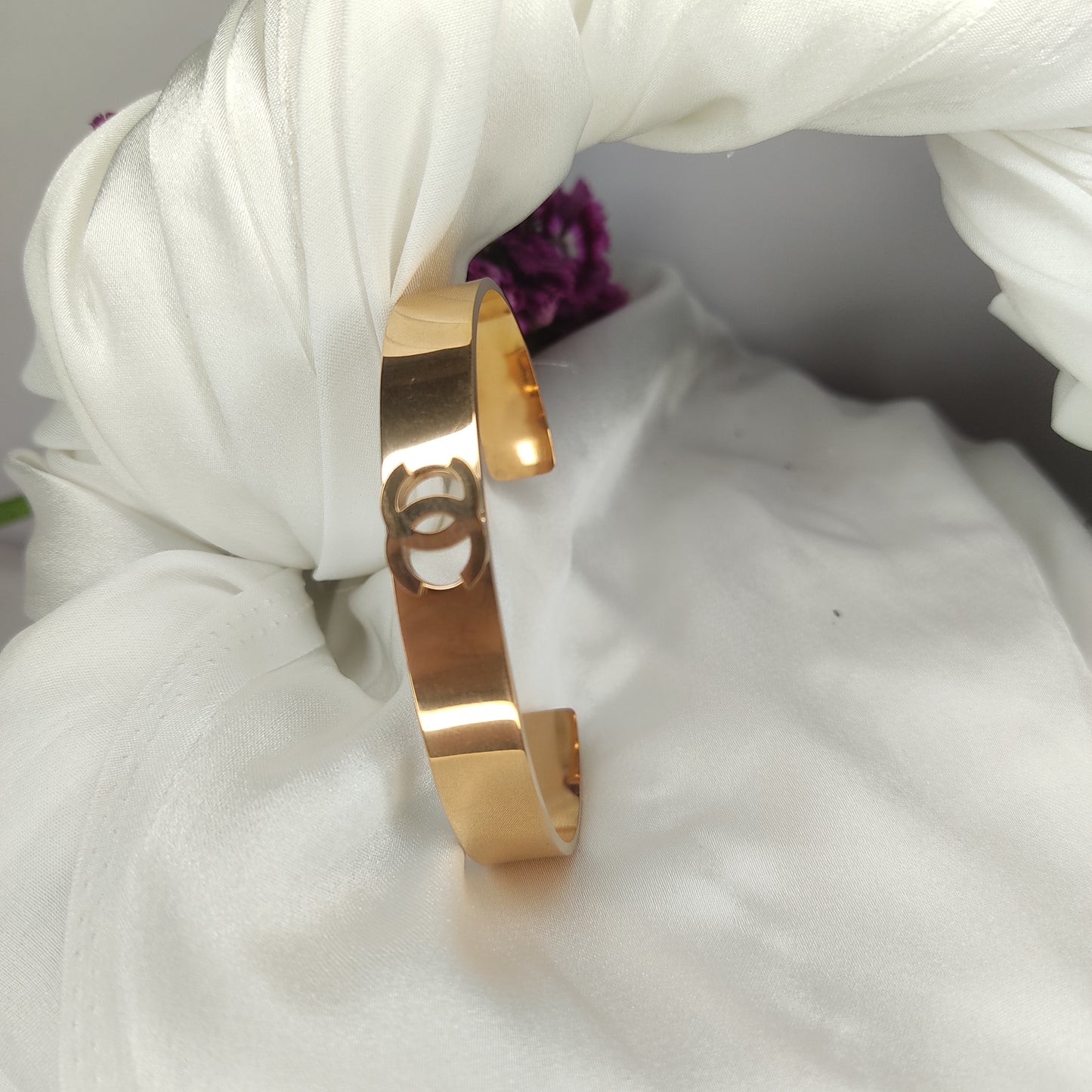 Rose Gold Band Bracelet