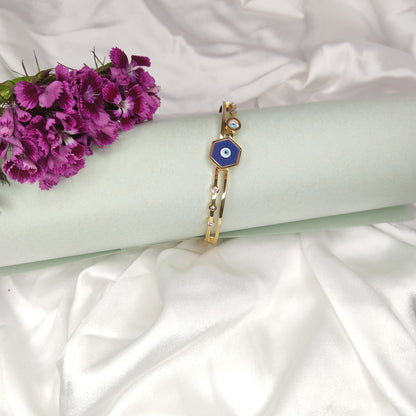 Evil Eye Gold Bracelet