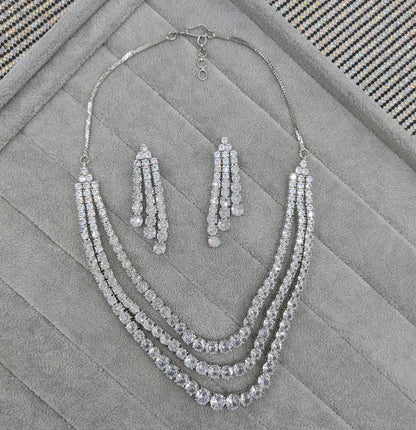 Diamond Trine Necklace