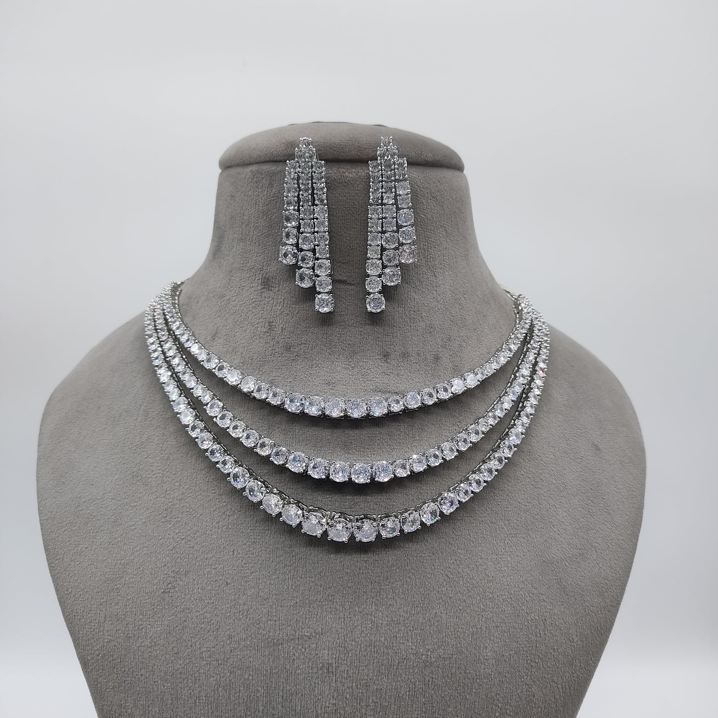 Diamond Trine Necklace